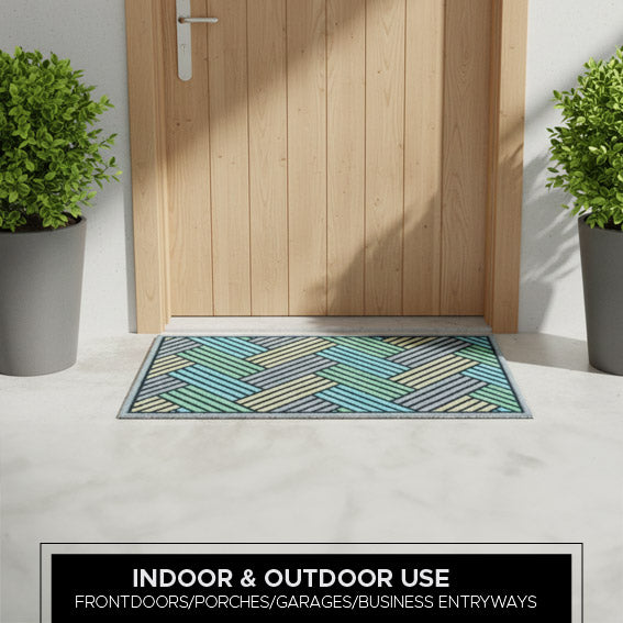 The Entry Doormat | PET Loop Pile | 45x75 cm Durable Door Mat